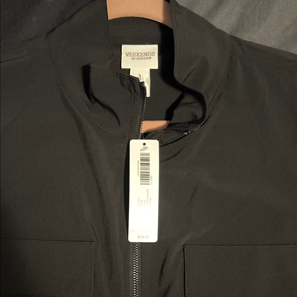 Weekends Black Utility Jacket - Picture 4 of 6